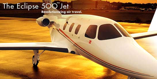The Eclipse 500&tm; Jet